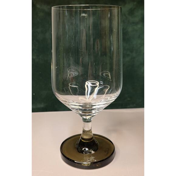 Rosenthal Studio Line - Tawny Base Wine Glasses. Four Signed Vintage MCM Barware - Picture 3 of 6